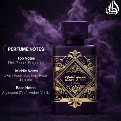 Bade'e Al Oud Amethyst