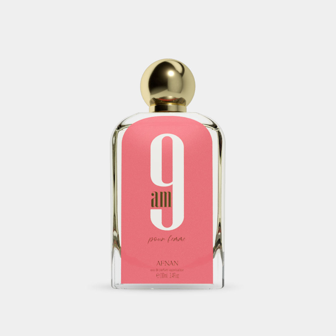 Afnan 9 AM - Pour Femme Eau de Parfum 100ml bottle